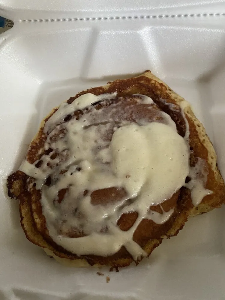 Kids Cinnamon Roll Pancake